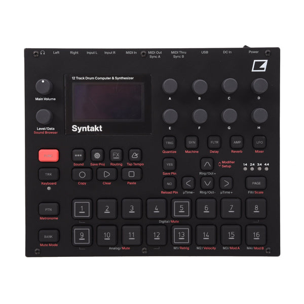 Elektron Syntakt 12 Track Drum Computer & Synthesizer – Chicago