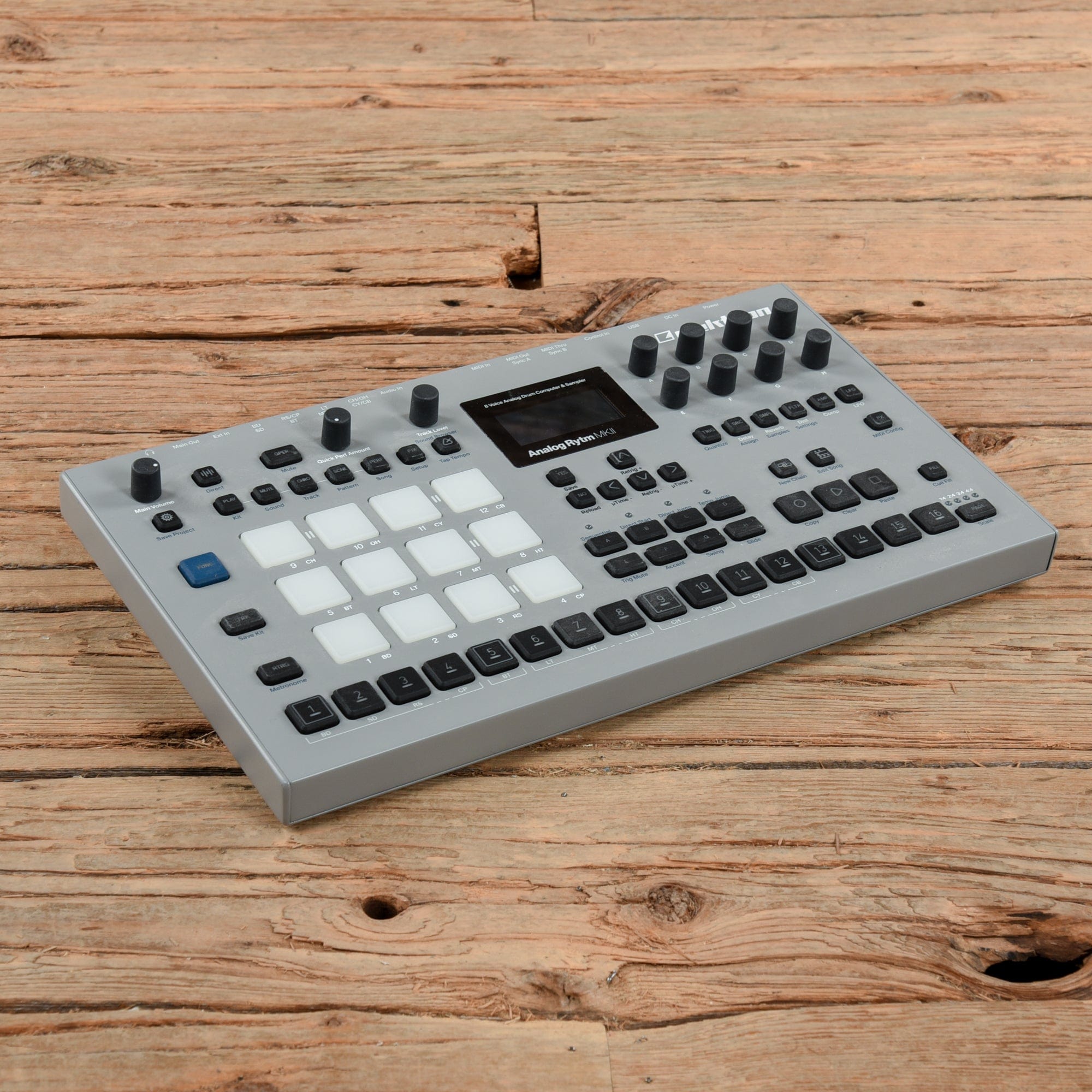 Elektron Analog Rytm MKII 8-Voice Analog Drum Computer & Sampler Keyboards and Synths / Synths / Analog Synths