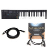 Elektron Digitone Keys Eight Voice Digital Synthesizer Essential Cables Bundle Keyboards and Synths / Synths / Digital Synths