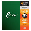 Elixir 14677 Stainless Steel Bass Nanoweb Medium 45-105 Accessories / Strings / Bass Strings