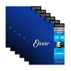 Elixir 12050 Electric Poly Light 10-46 6 Pack Bundle Accessories / Strings / Guitar Strings
