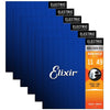 Elixir 12102 Electric Nano Medium 11-49 (6 Pack Bundle) Accessories / Strings / Guitar Strings