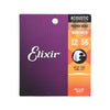 Elixir 16077 Acoustic Phospher Bronze Nanoweb Light-Medium 12-56 Accessories / Strings / Guitar Strings