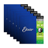 Elixir 19002 Optiweb Electric Guitar Strings Super Light 9-42 6 Pack Bundle Accessories / Strings / Guitar Strings