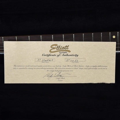 Elliott ET Standard Surf Green Electric Guitars / Solid Body