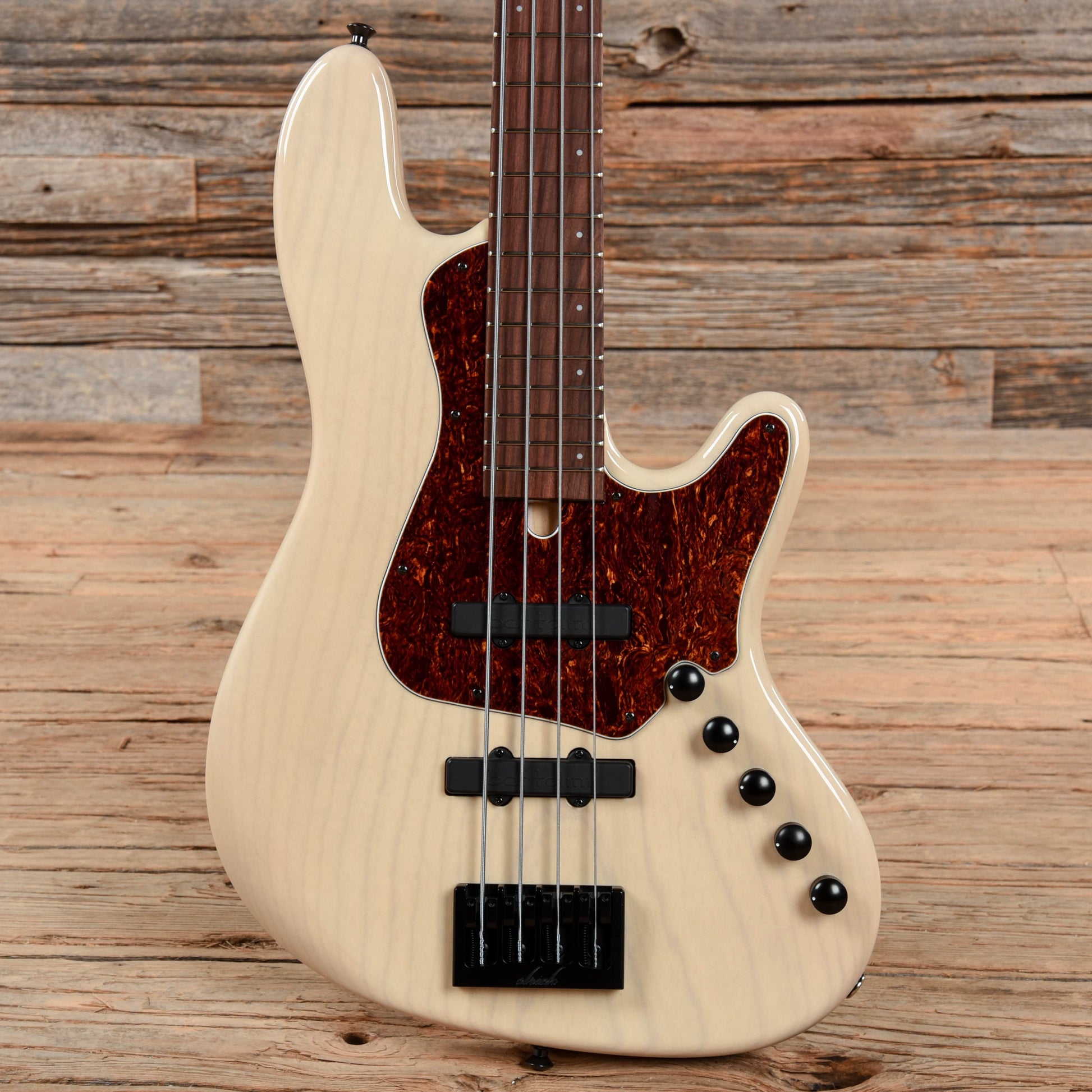 Elrick Standard NJS 4-String Transparent Creme 2021 Bass Guitars / 4-String
