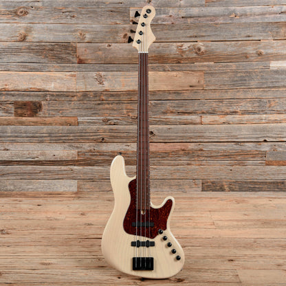 Elrick Standard NJS 4-String Transparent Creme 2021 Bass Guitars / 4-String