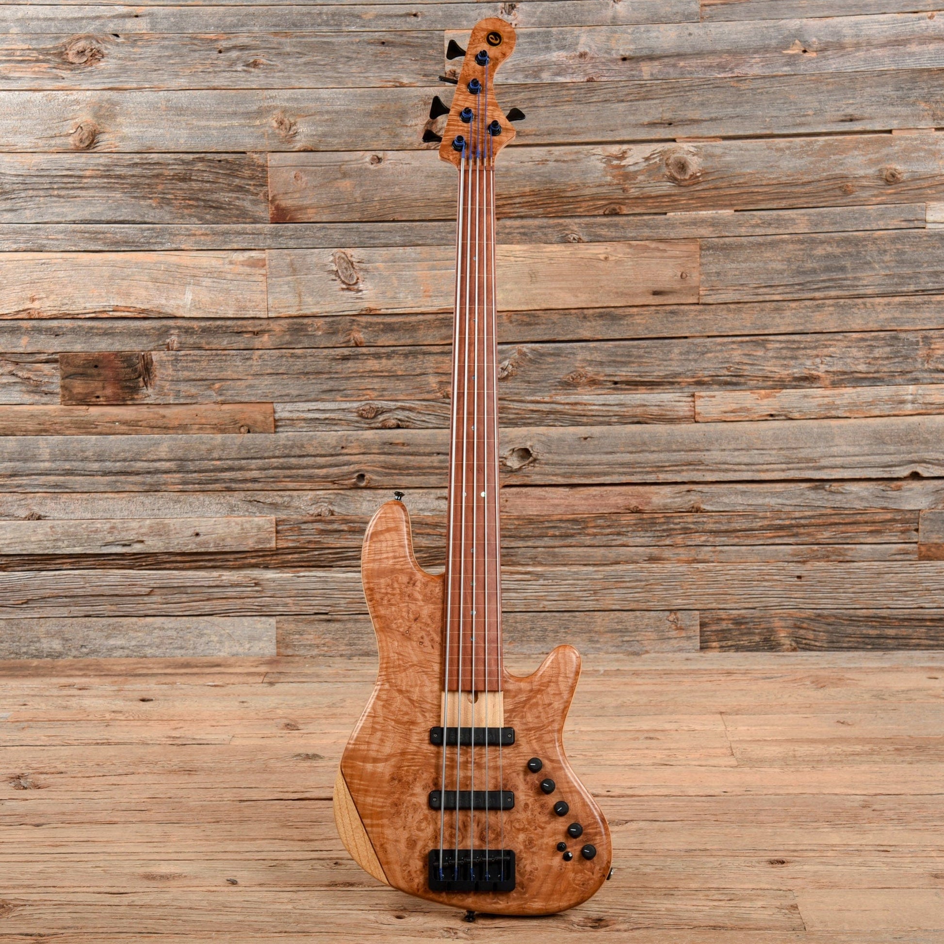 Elrick NJS5 Fretless Natural 2001 Bass Guitars / 5-String or More