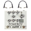 Emerson Custom Pomeroy Analog Overdrive Distortion White w/RockBoard Flat Patch Cables Bundle Effects and Pedals / Overdrive and Boost