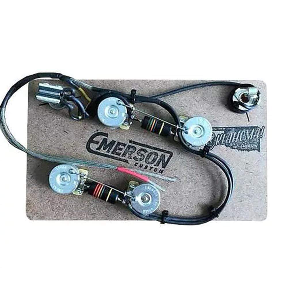 Emerson Custom Prewired Kit for ES-335 (500K Pots, 0.022Uf & 0.015Uf Bumblebee Caps, And Pigtails) Parts / Guitar Pickups