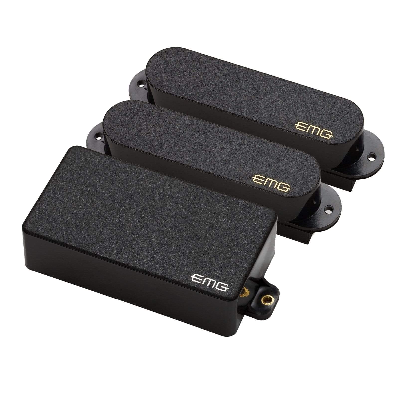 EMG SA/SA/81 Strat Pickup Set Black Parts / Guitar Pickups