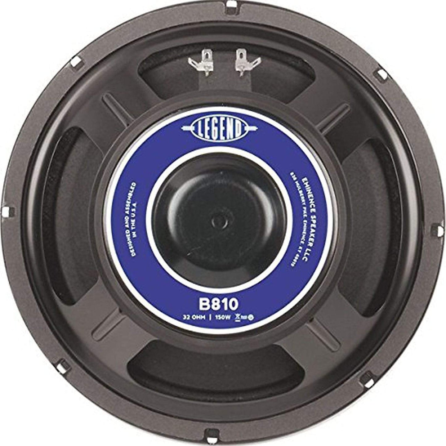 Eminence Legend B810 10" 32ohm Bass Speaker Parts / Replacement Speakers