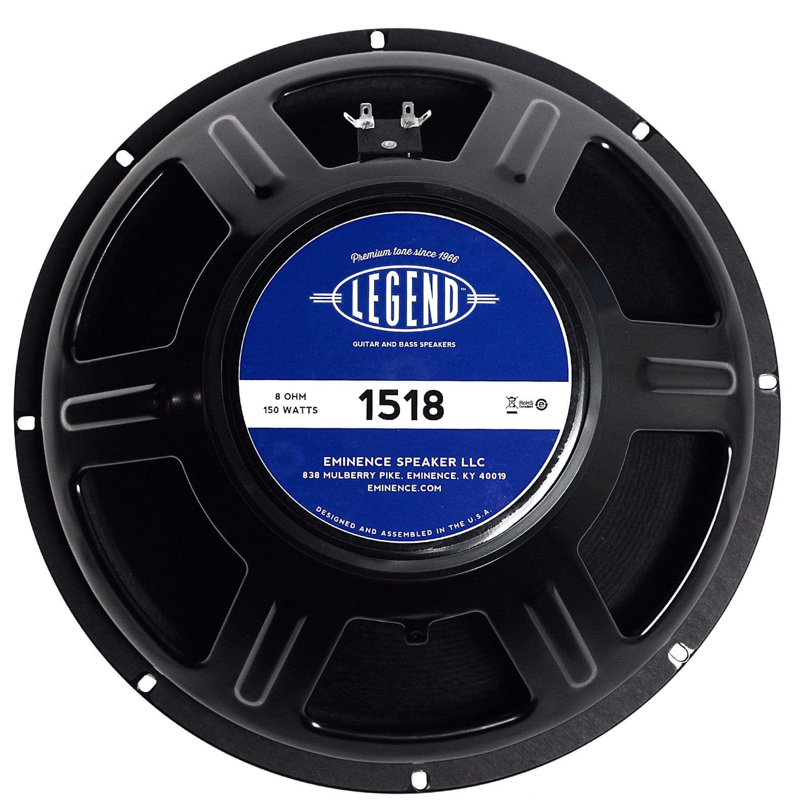 Eminence Legend 1518 150W 8 ohm Guitar Speaker – Chicago Music