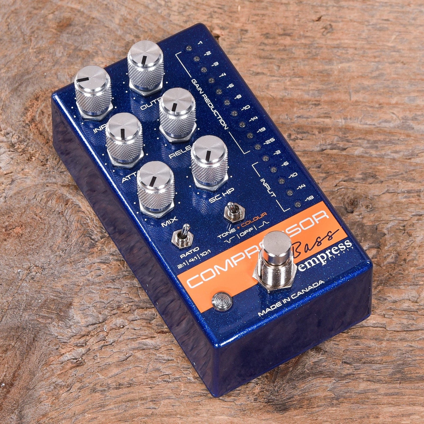 Empress Bass Compressor Blue Effects and Pedals / Bass Pedals