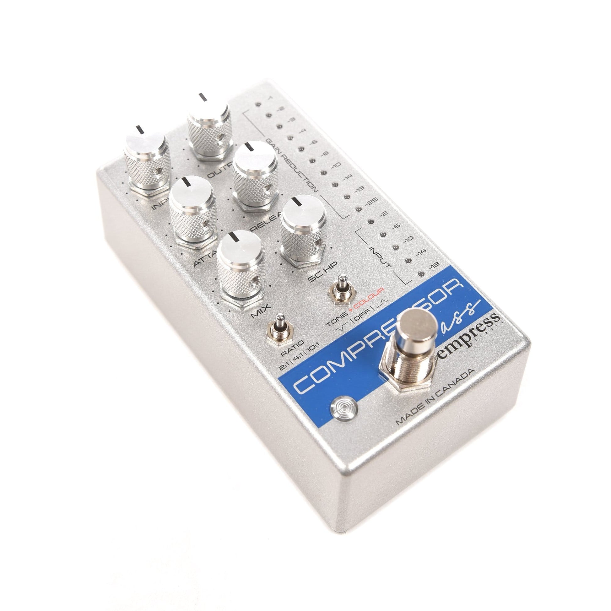 bass compressor pedal Empress Bass Compressor Silver – Chicago Music Exchange