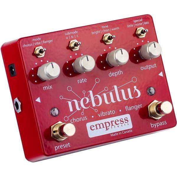 Empress Effects Nebulus Chorus, Flanger & Vibrato Pedal Effects and Pedals / Chorus and Vibrato