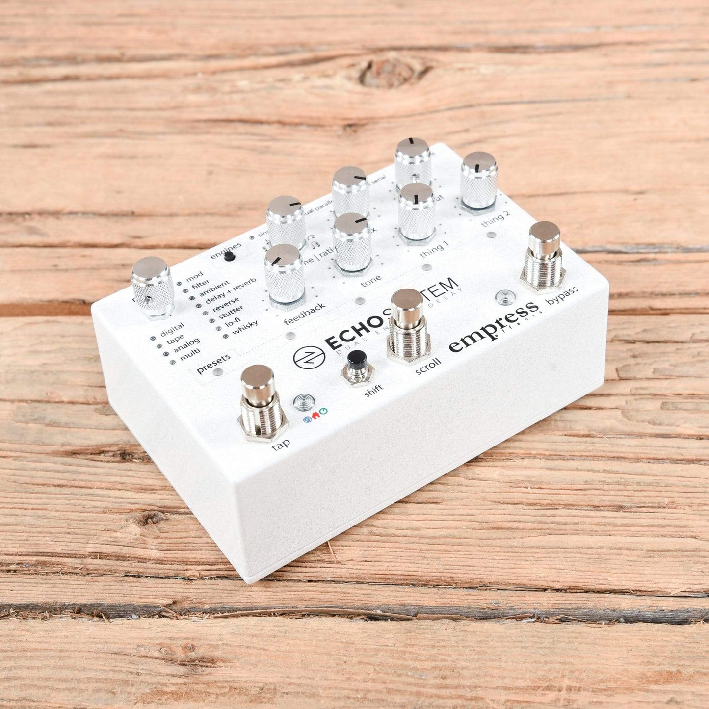 Empress Effects EchoSystem Dual Engine Delay Effects and Pedals / Delay