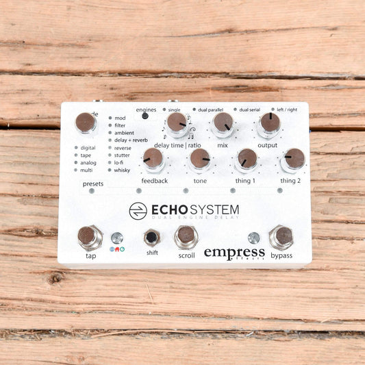 Empress Effects EchoSystem Dual Engine Delay Effects and Pedals / Delay