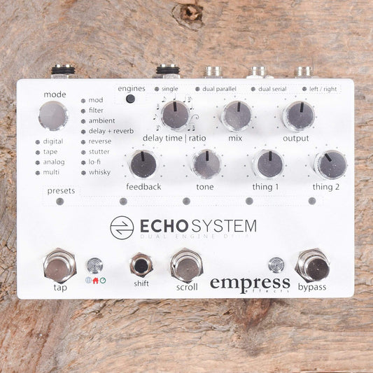 Empress Effects EchoSystem Dual Engine Delay Effects and Pedals / Delay