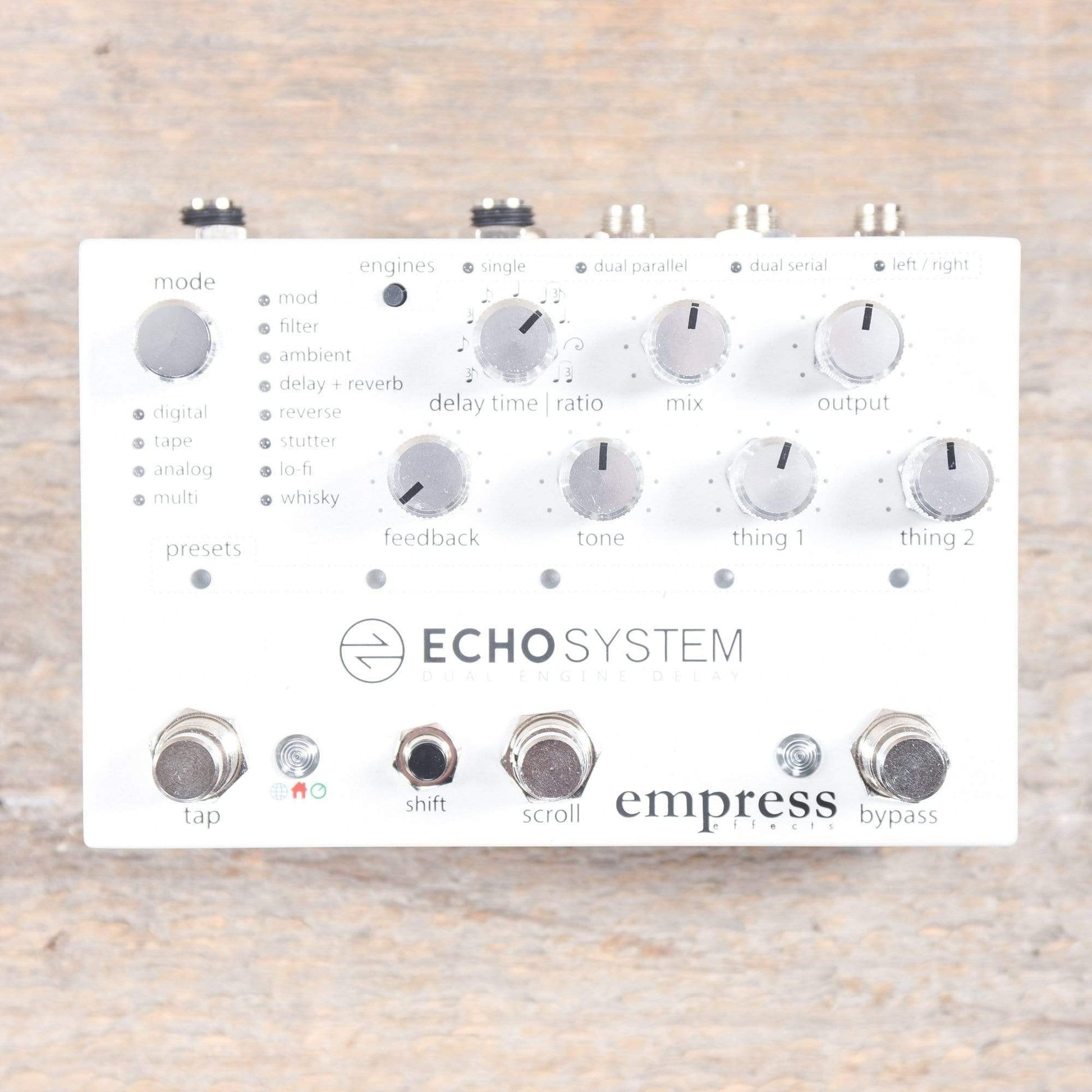 Empress Effects EchoSystem Dual Engine Delay Effects and Pedals / Delay