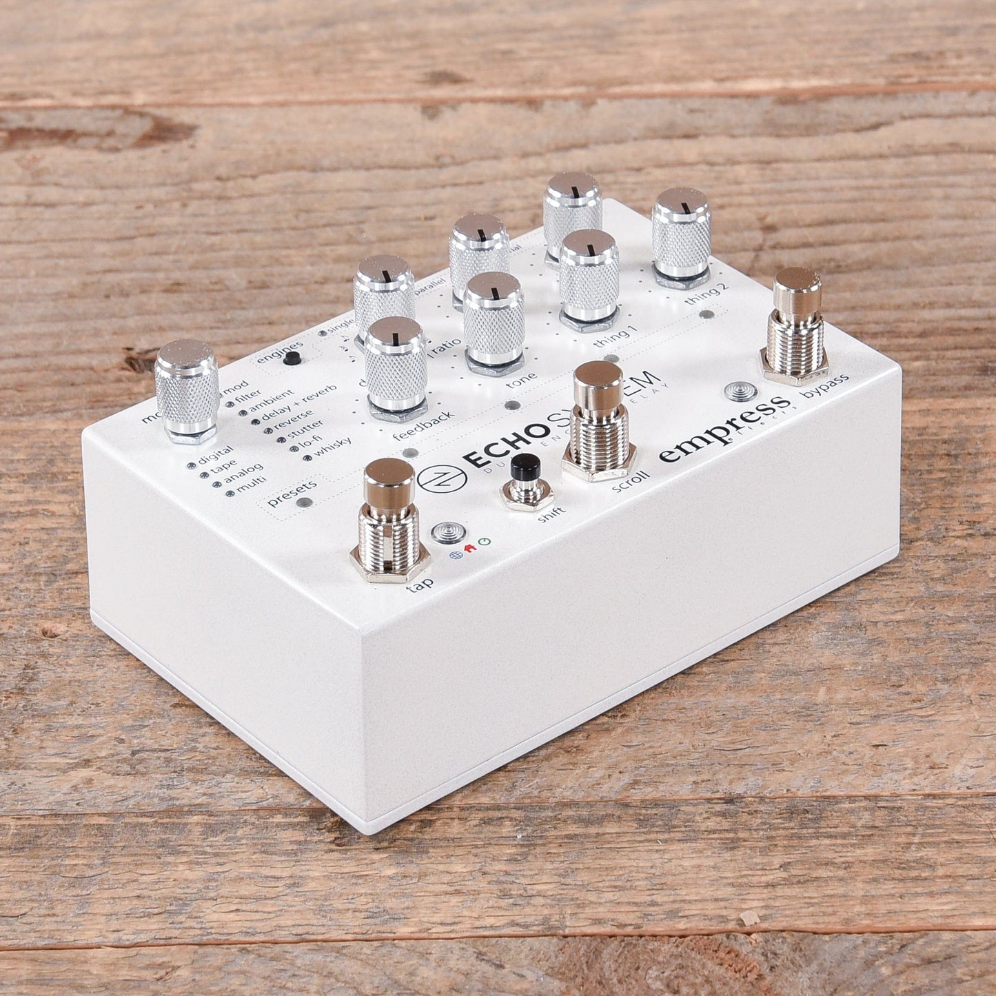 Empress Effects EchoSystem Dual Engine Delay Effects and Pedals / Delay