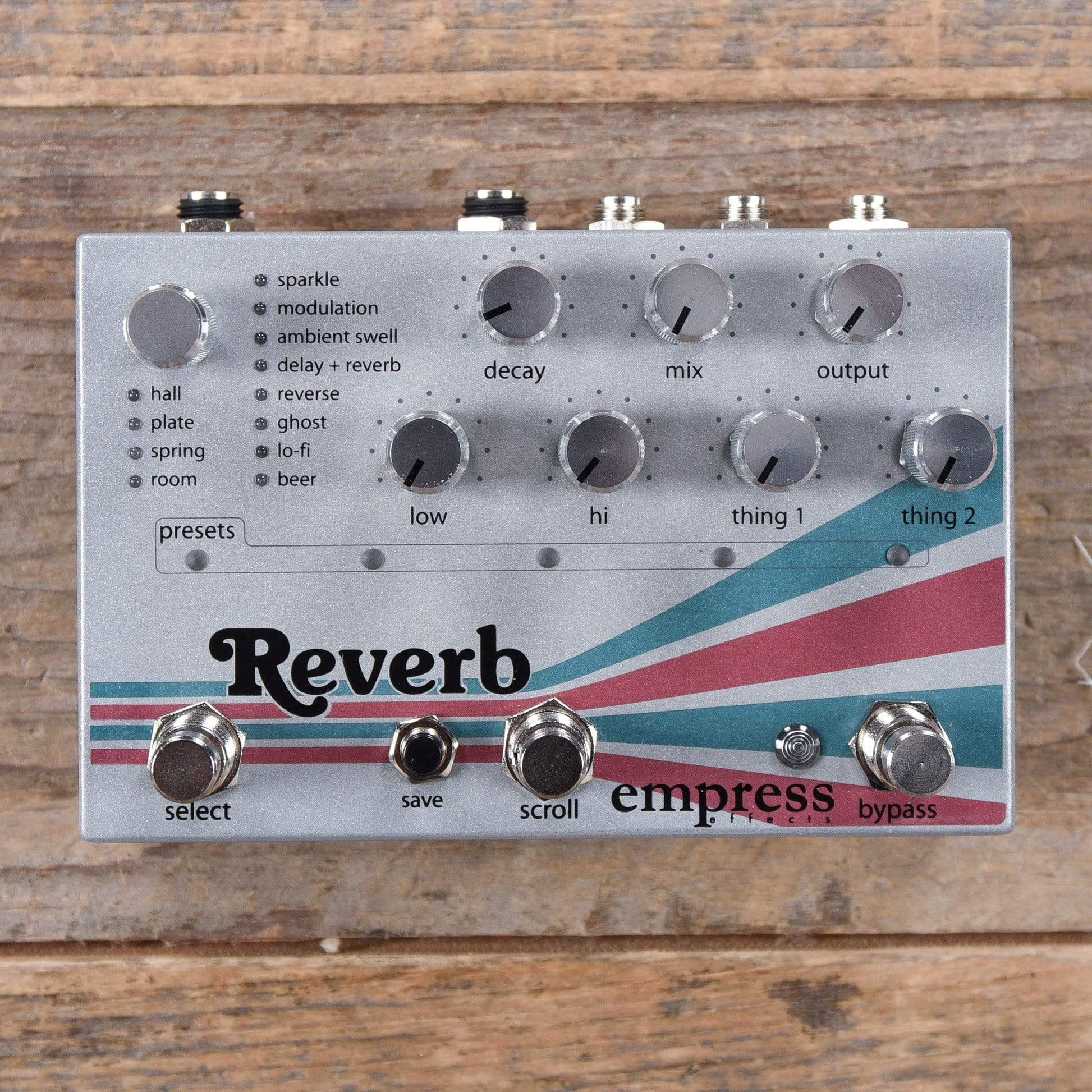 Empress Reverb Effects and Pedals / Reverb