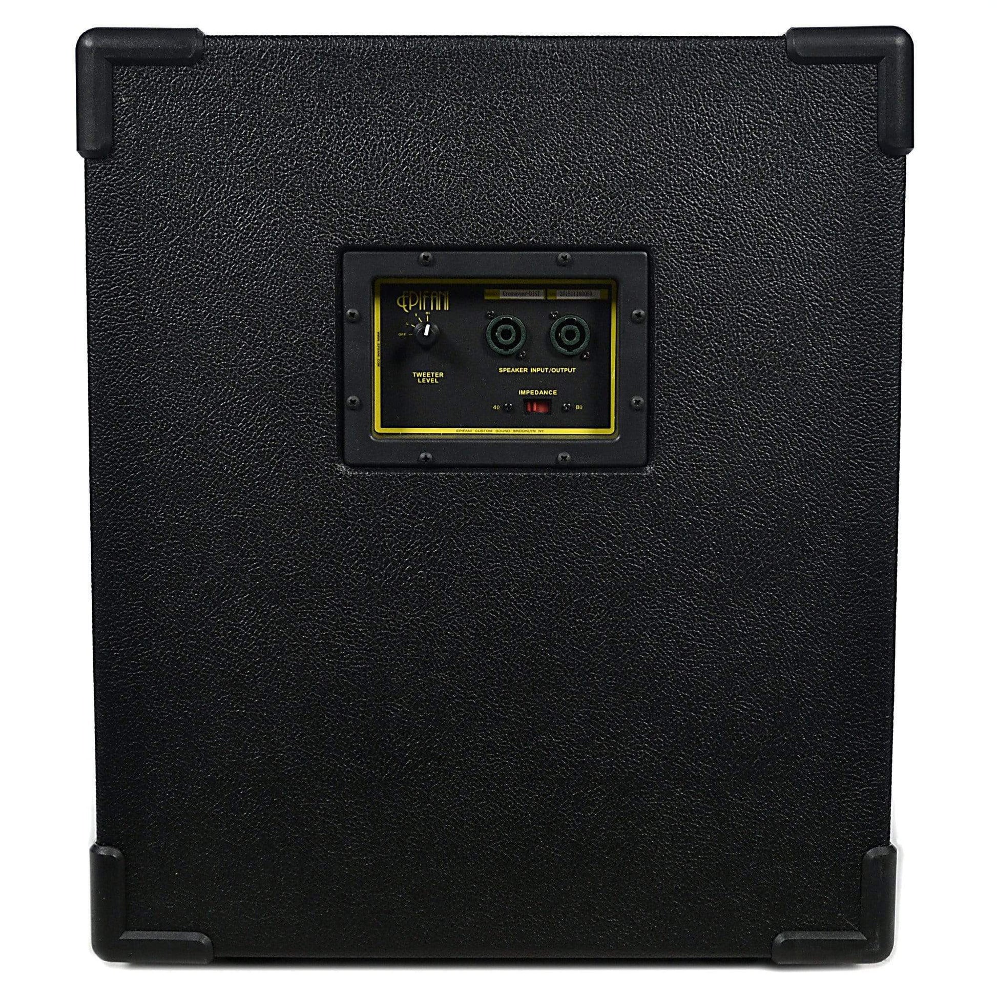 Epifani DIST 210 Black 500W 2x10 Bass Speaker Cabinet, 4 & 8 Ohms Amps / Bass Cabinets