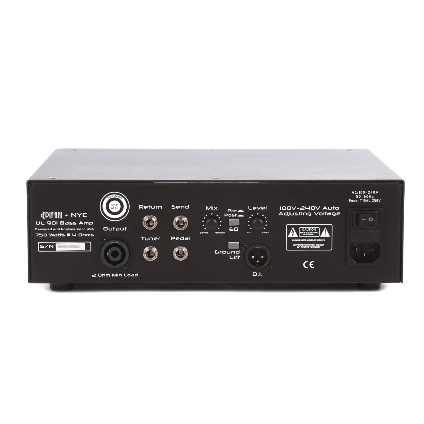 Epifani UL-901 750W Bass Head 4 Ohms USED Amps / Bass Heads