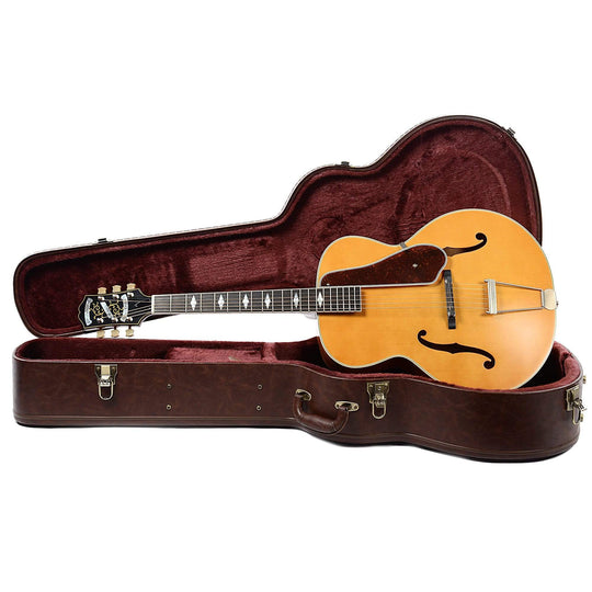 Epiphone Masterbilt Century Collection De Luxe Classic (F-Hole) Vintage Natural w/Hardshell Case Acoustic Guitars / Archtop