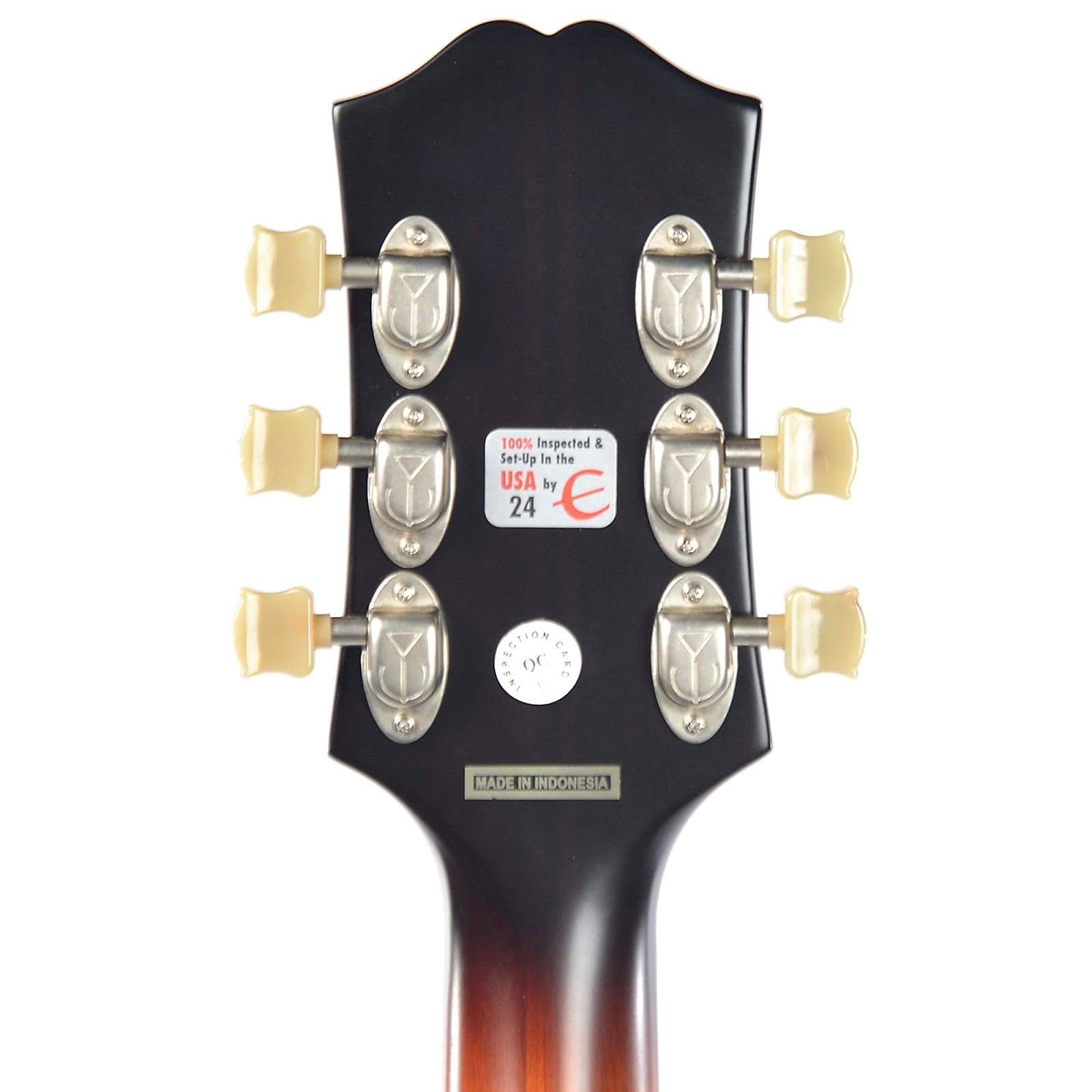 Epiphone Masterbilt Century Collection De Luxe (Round Hole) Vintage Sunburst Acoustic Guitars / Archtop