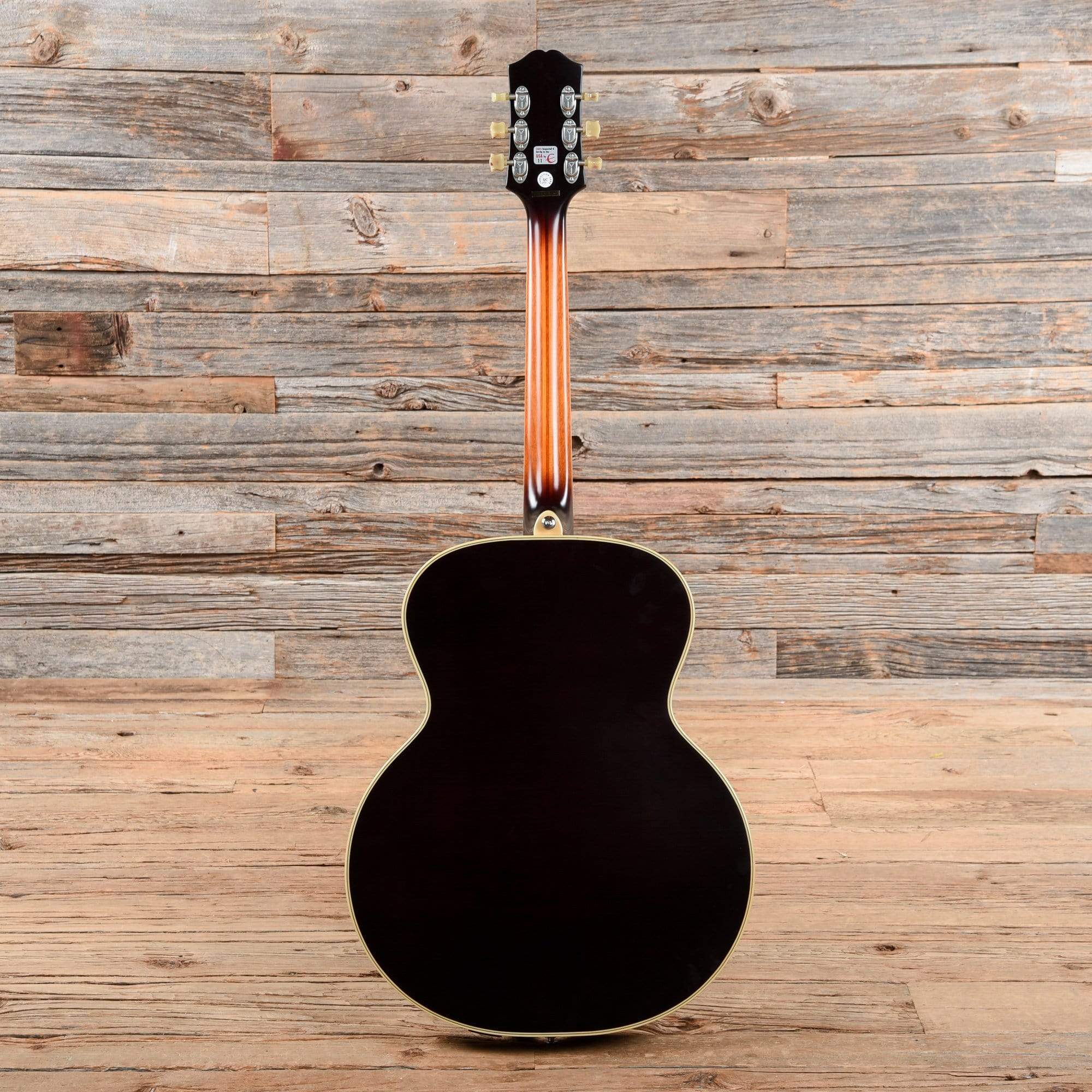 Epiphone Masterbilt Century Collection De Luxe (Round Hole) Vintage Sunburst Acoustic Guitars / Archtop