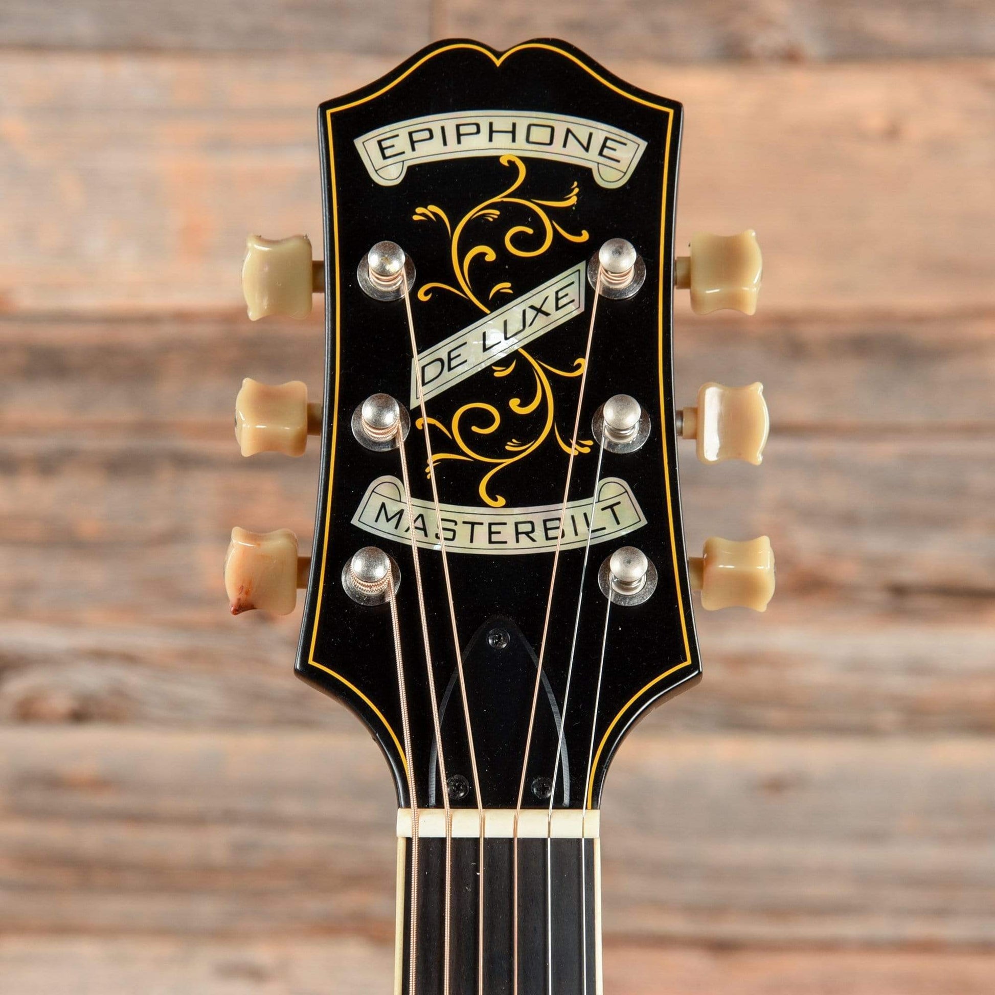 Epiphone Masterbilt Century Collection De Luxe Vintage Sunburst 2017 Acoustic Guitars / Archtop