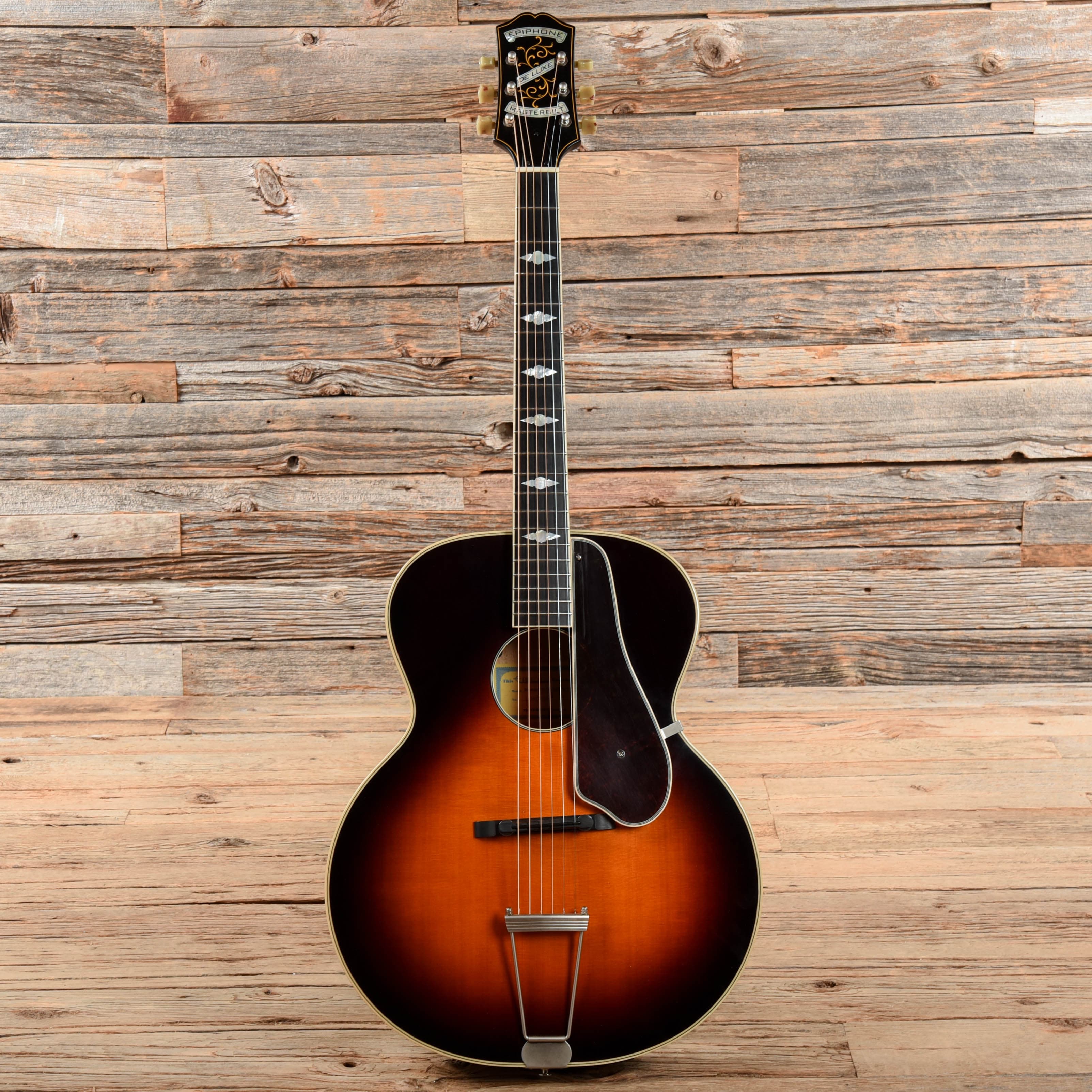Epiphone Masterbilt Century Collection De Luxe Vintage Sunburst 2017 Acoustic Guitars / Archtop