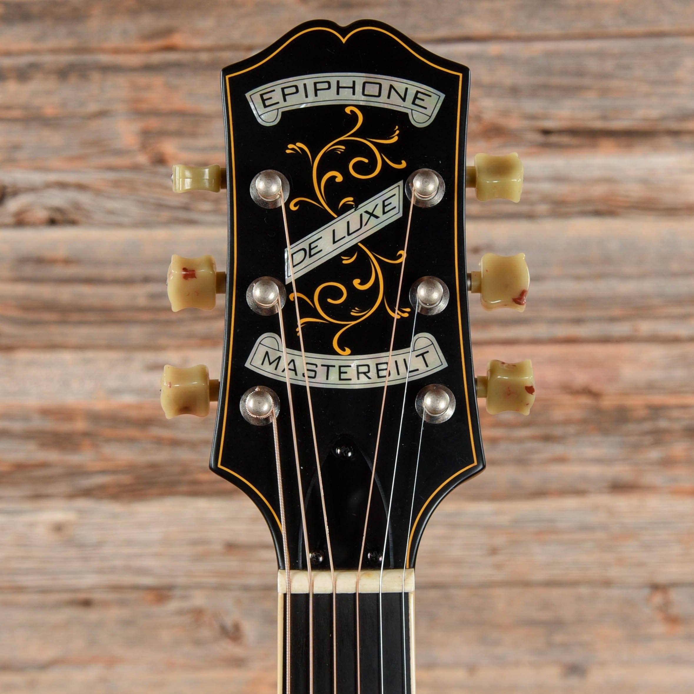 Epiphone Masterbilt Century Collection De Luxe Vintage Sunburst 2017 Acoustic Guitars / Archtop