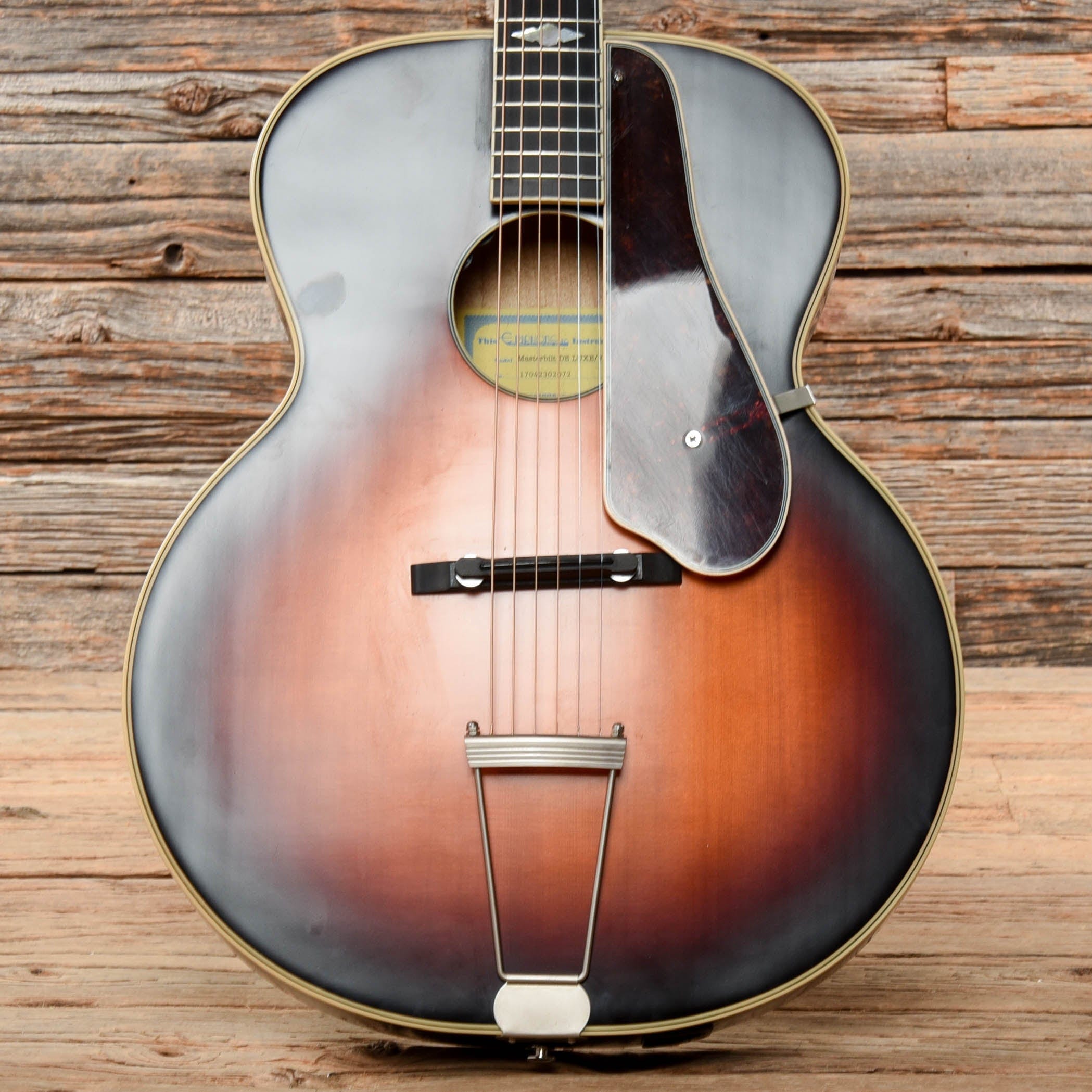 Epiphone Masterbilt Century Collection De Luxe Vintage Sunburst 2017 Acoustic Guitars / Archtop