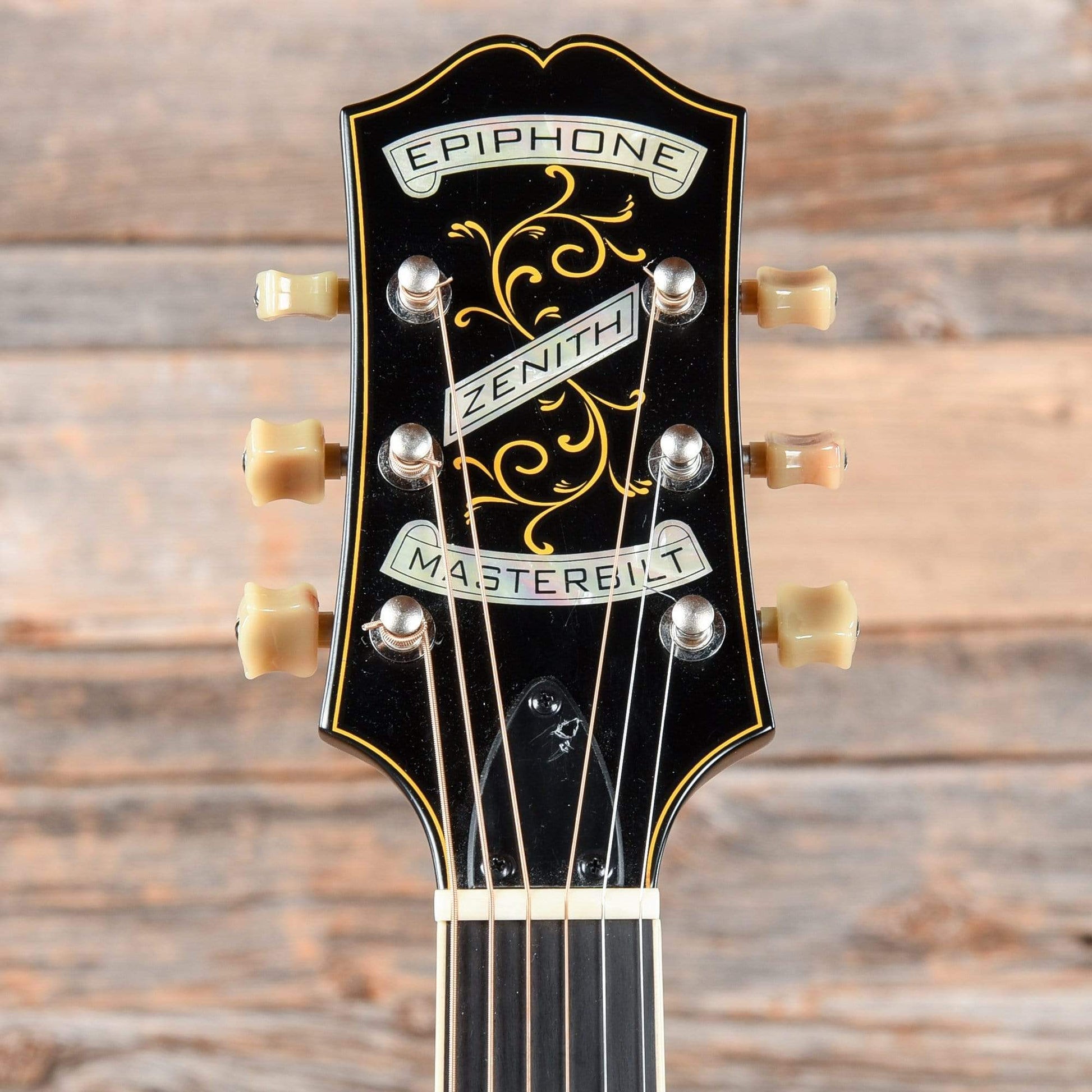 Epiphone Masterbilt Zenith Archtop Vintage Sunburst 2016 Acoustic Guitars / Archtop