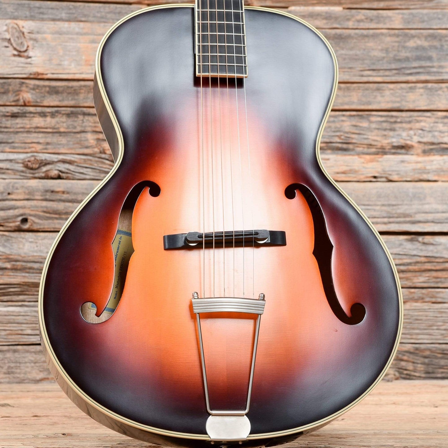 Epiphone Masterbilt Zenith Archtop Vintage Sunburst 2016 Acoustic Guitars / Archtop