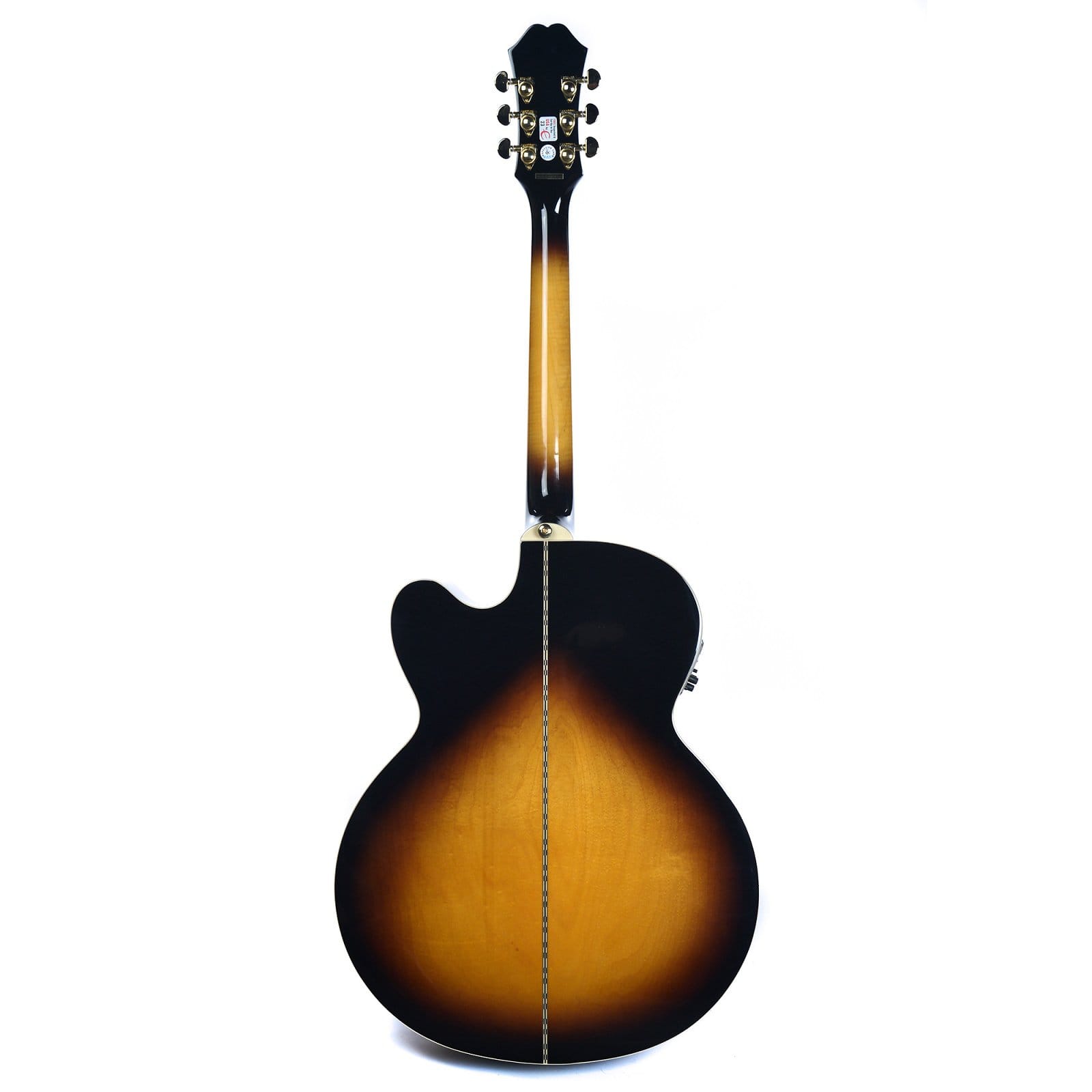 Epiphone EJ-200SCE Solid Top Acoustic-Electric Vintage Sunburst Acoustic Guitars / Built-in Electronics