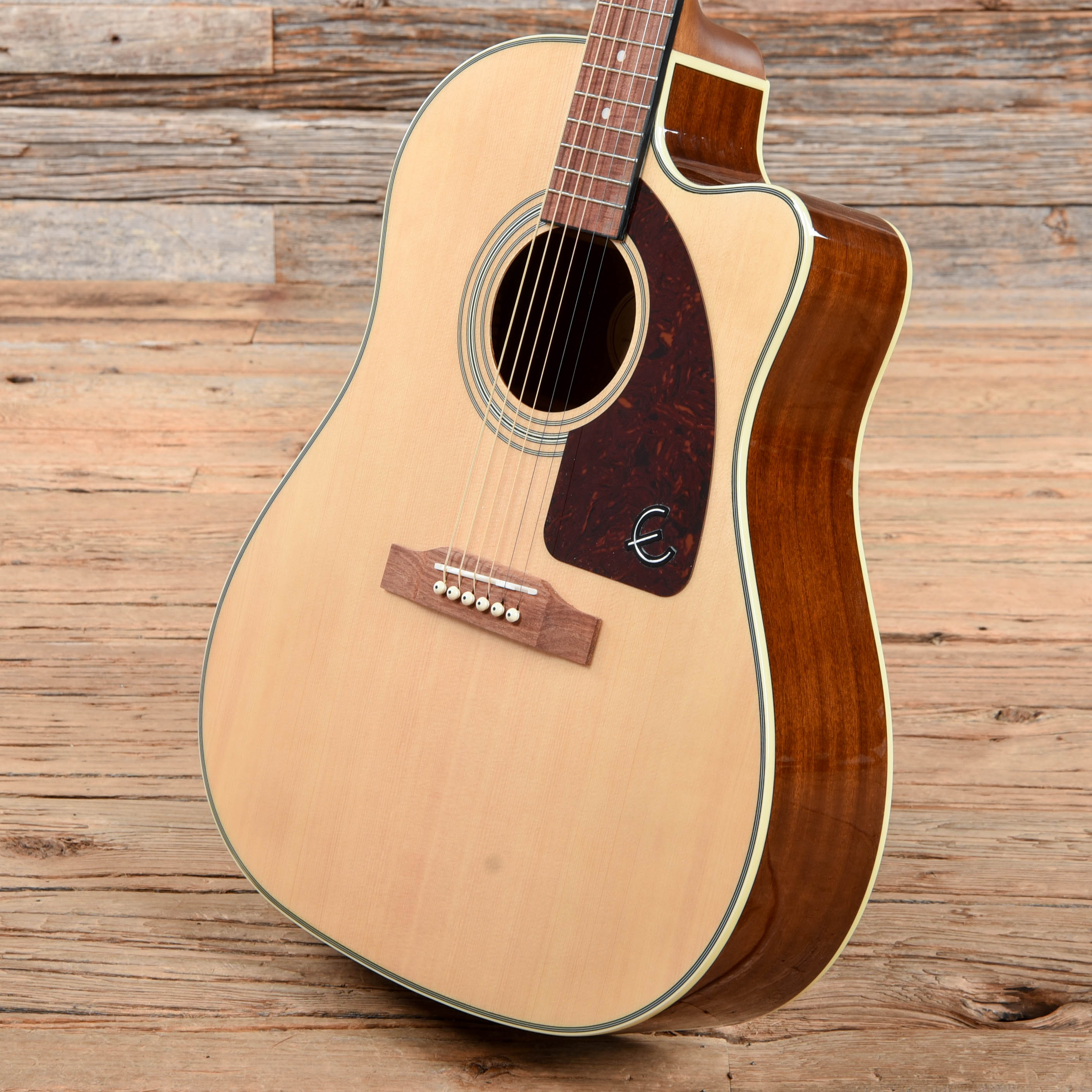 Epiphone AJ-210CE Dreadnought Outfit Natural 2020 Acoustic Guitars / Dreadnought