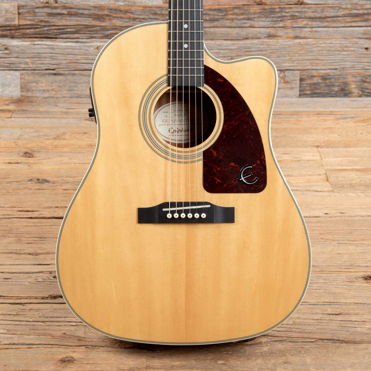 Epiphone AJ-210CE NA Natural 2018 Acoustic Guitars / Dreadnought