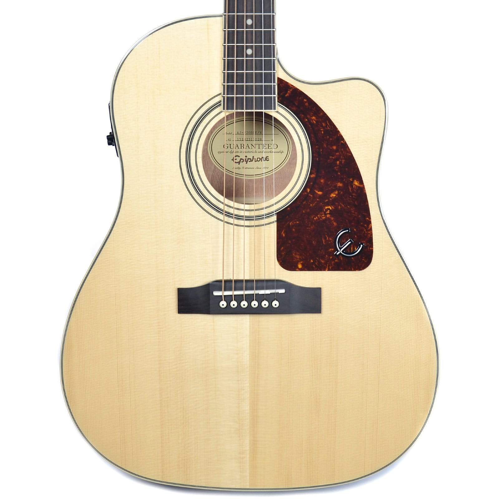 Epiphone AJ-220SCE Acoustic-Electric Natural Acoustic Guitars / Dreadnought