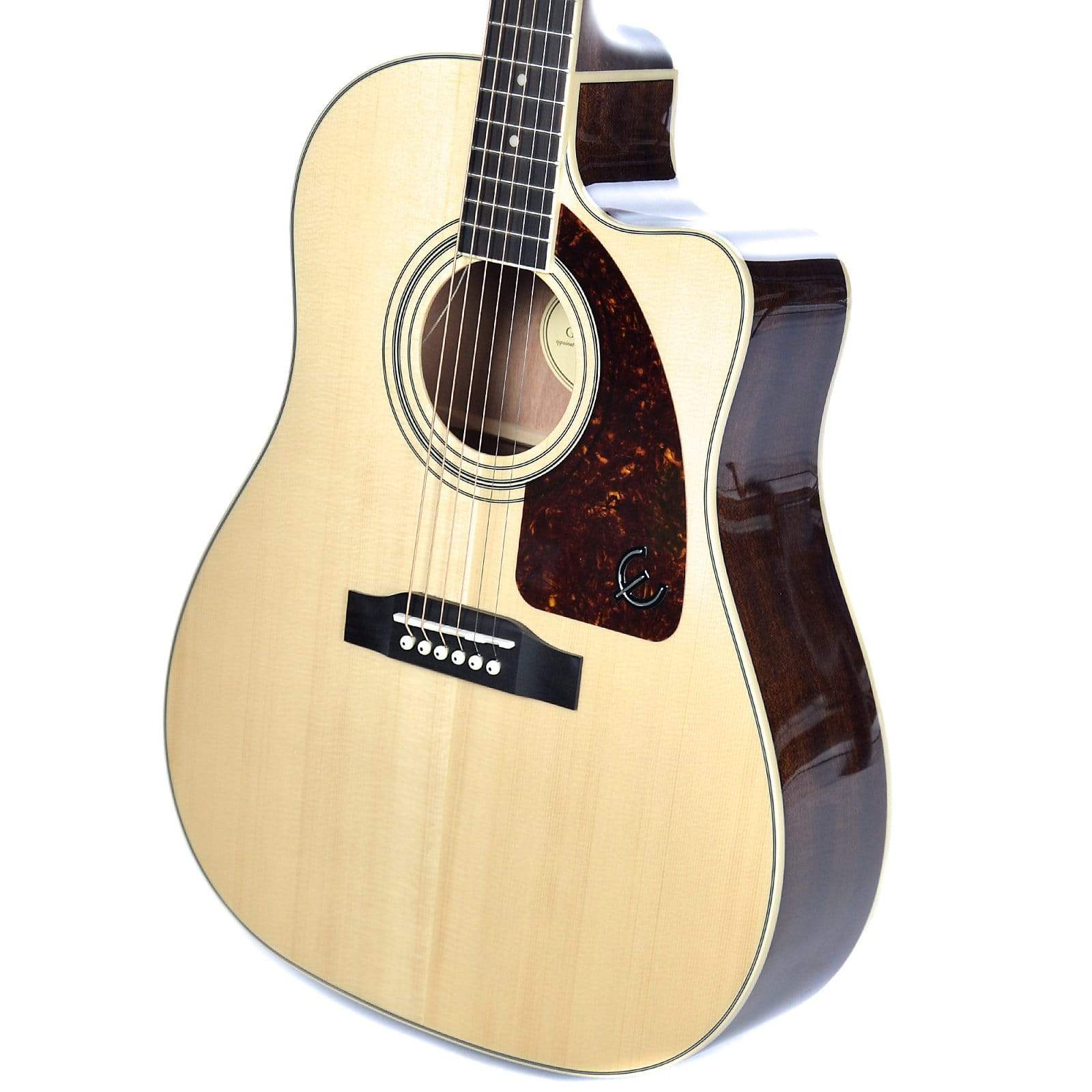 Epiphone AJ-220SCE Acoustic-Electric Natural Acoustic Guitars / Dreadnought