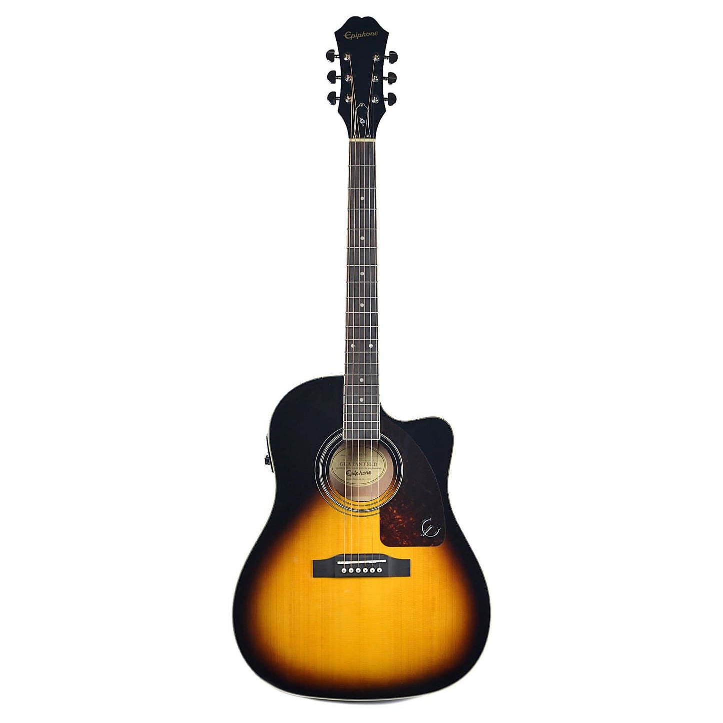 Epiphone AJ-220SCE Acoustic-Electric Vintage Sunburst Acoustic Guitars / Dreadnought