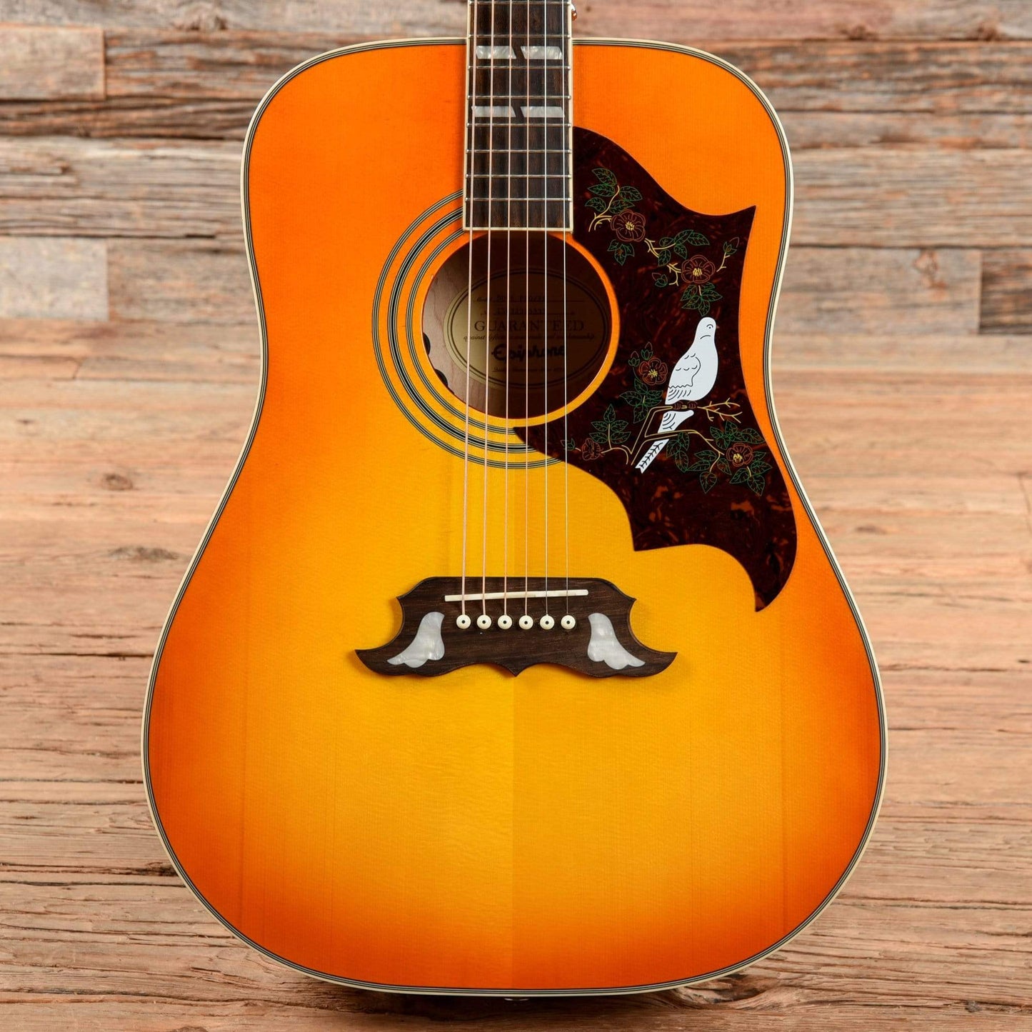 Epiphone Dove PRO Sunburst 2015 Acoustic Guitars / Dreadnought