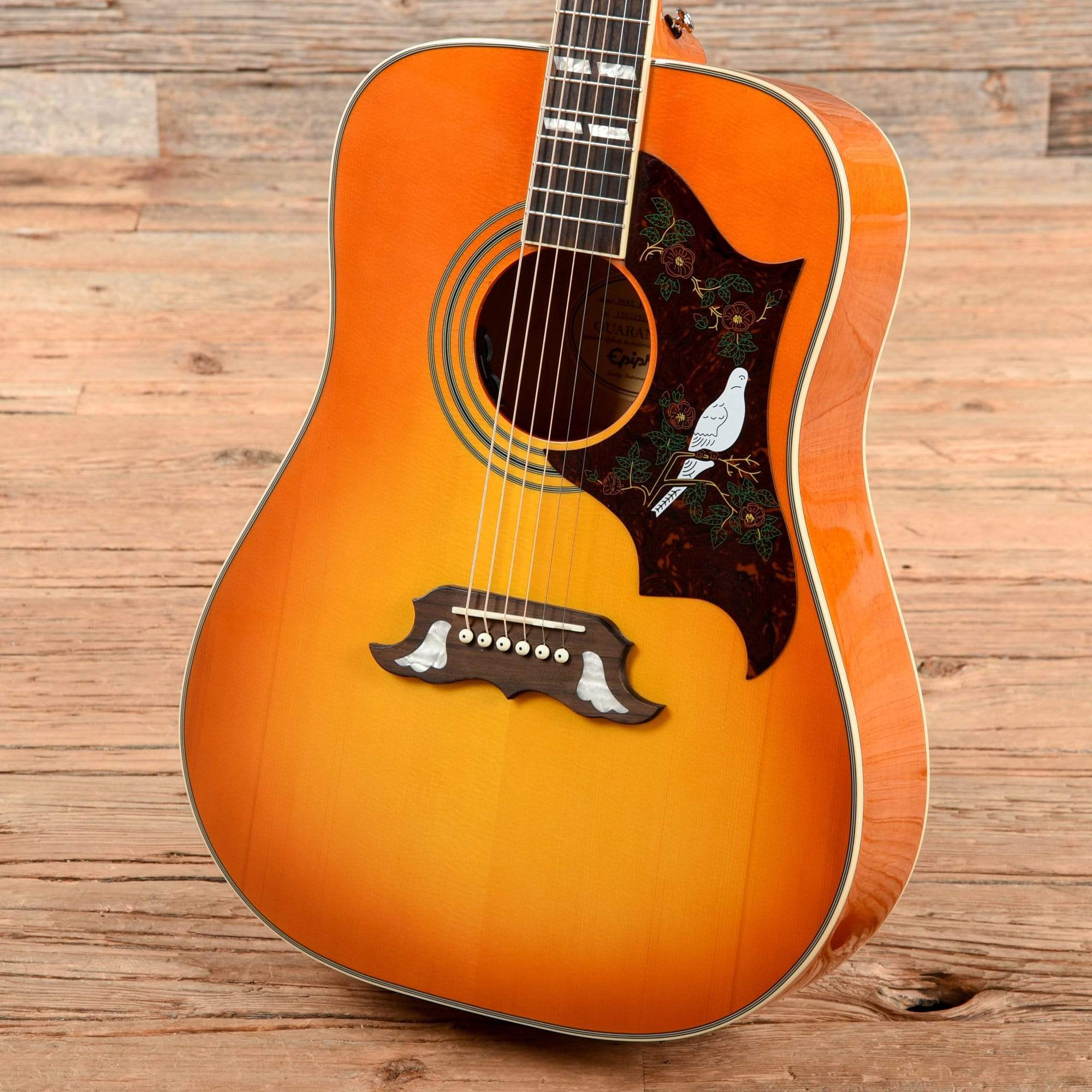 Epiphone Dove PRO Sunburst 2015 Acoustic Guitars / Dreadnought