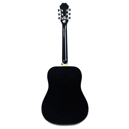 Epiphone DR-100 Dreadnought Acoustic Ebony Acoustic Guitars / Dreadnought