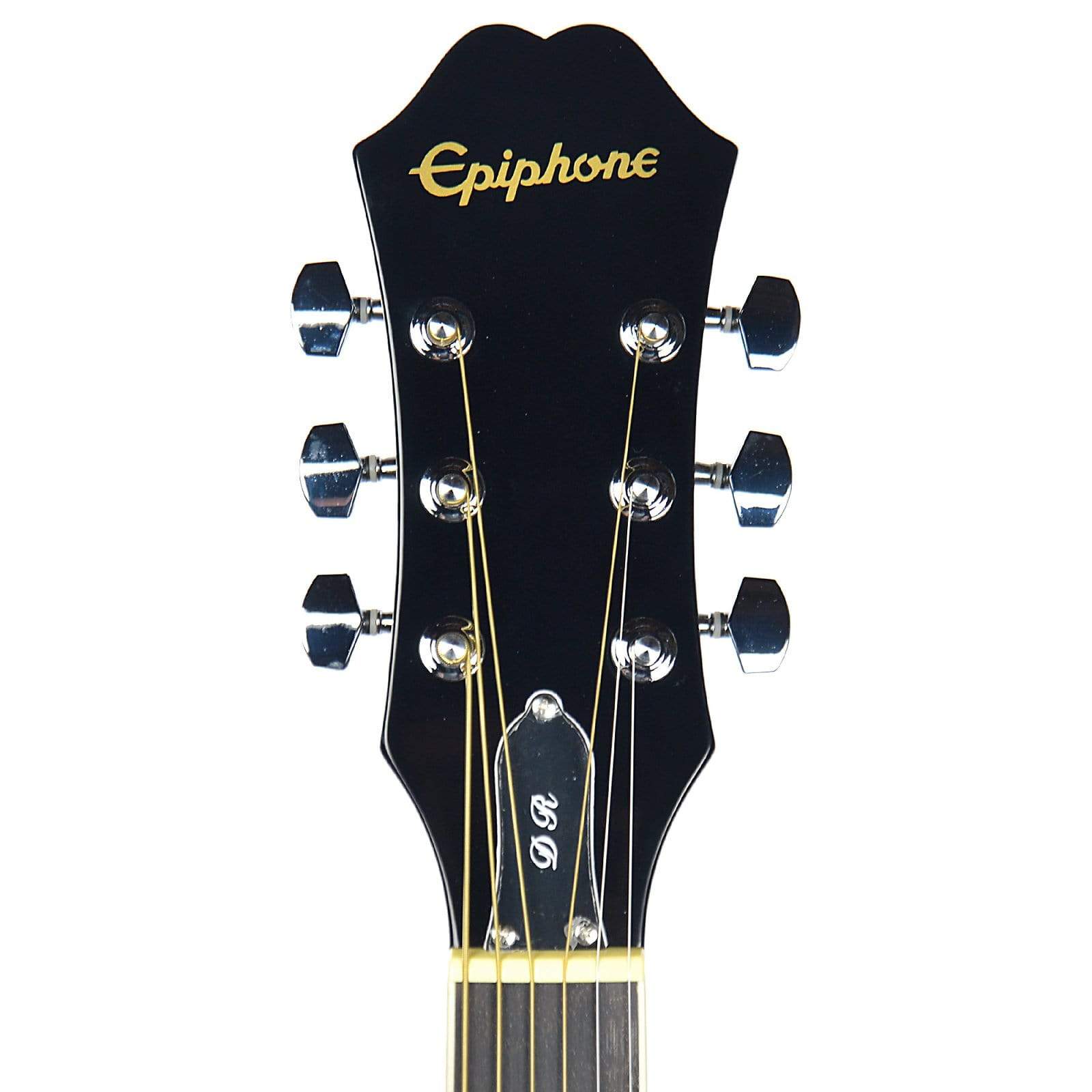 Epiphone DR-100 Dreadnought Acoustic Ebony Acoustic Guitars / Dreadnought