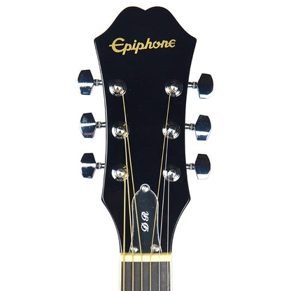 Epiphone DR-100 Dreadnought Acoustic Ebony Acoustic Guitars / Dreadnought