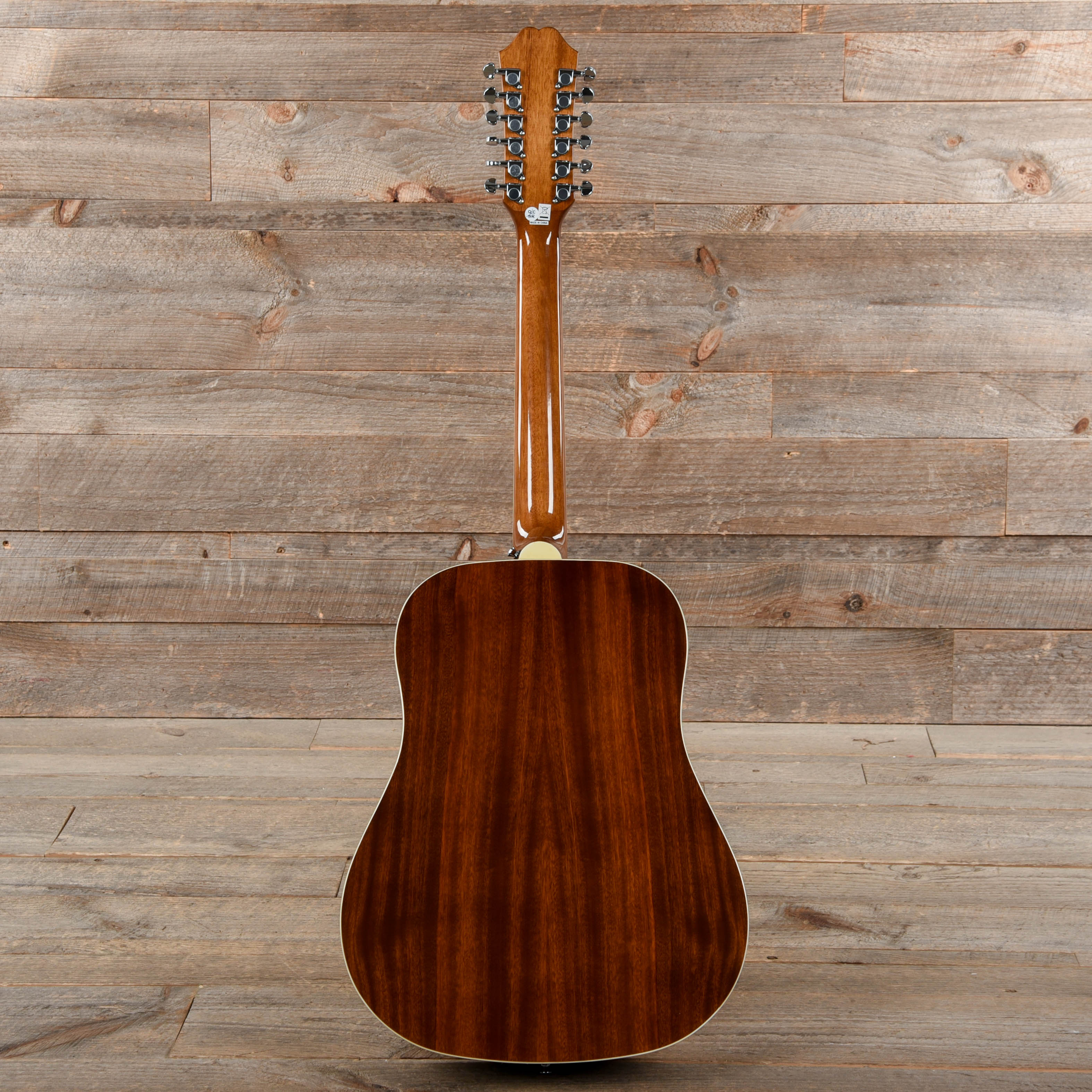 Epiphone DR-212 Dreadnought 12-String Acoustic Natural Acoustic Guitars / Dreadnought