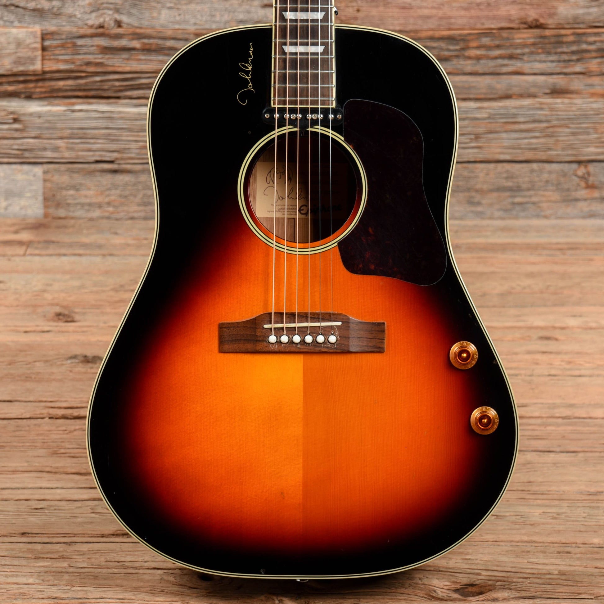 Epiphone EJ-160e John Lennon Sunburst 2008 Acoustic Guitars / Dreadnought